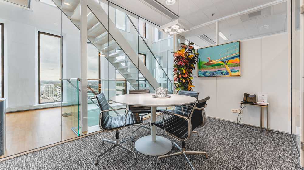 vergaderen uitzicht amsterdam